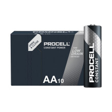 Duracell AA Industrial Alkaline Battery 1 Pack 10 Batteries