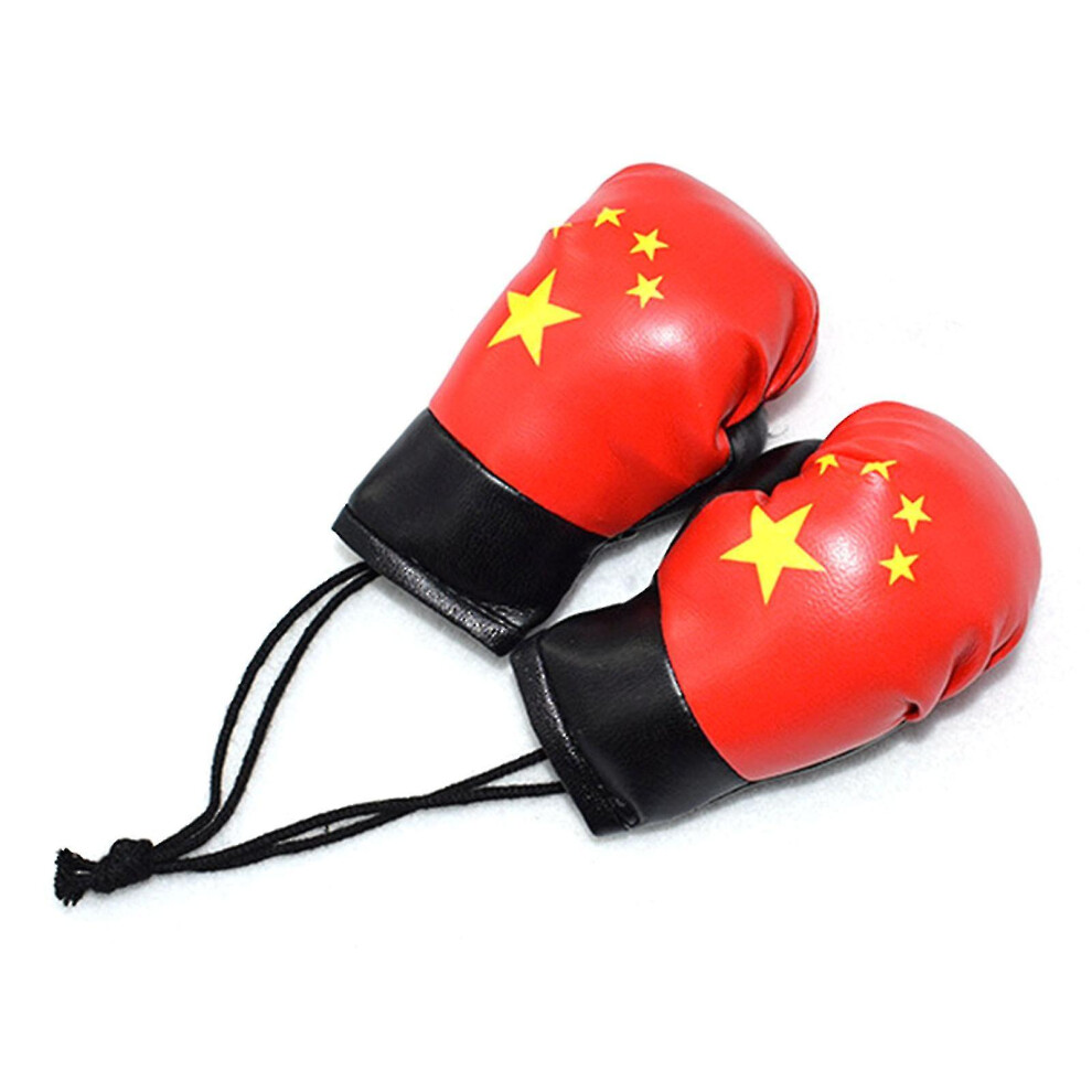 (China) 10Cm Newborn Photography Props Mini Simulation Boxing Glove Boxing Flag Gloves 9033322593883