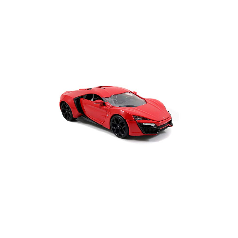 Fast & Furious 1:24 Lykan Hypersport Die-cast Car, Toys for Kids and Adults