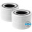 Levoit LEVOIT Air Purifier Replacement Filter, 3-in-1 True HEPA, High-Efficiency Activated carbon, core 300-RF, 2 Pack, White 1