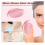 Borrador de cristal YK-52 reutilizable, indoloro, rosa 4