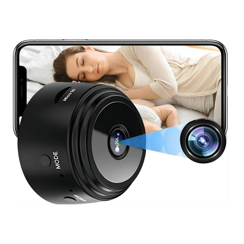Chronus Mini Spy Cameras Hidden 1080P Hd Wireless Portable Small Video Camera With Night Vision Motion Detection, Home Security Nanny Surveillance 6976918336835