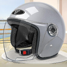 (Gray) Adults Electric Vehicle Helmet Scooter Saf Hat Bike Motorcycle Protective Cap