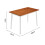 Living And Home Rectangular Wooden Dining Table 5