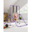 (3?Green) Adjustable Kid Gymnastics Bar Training Bar 3