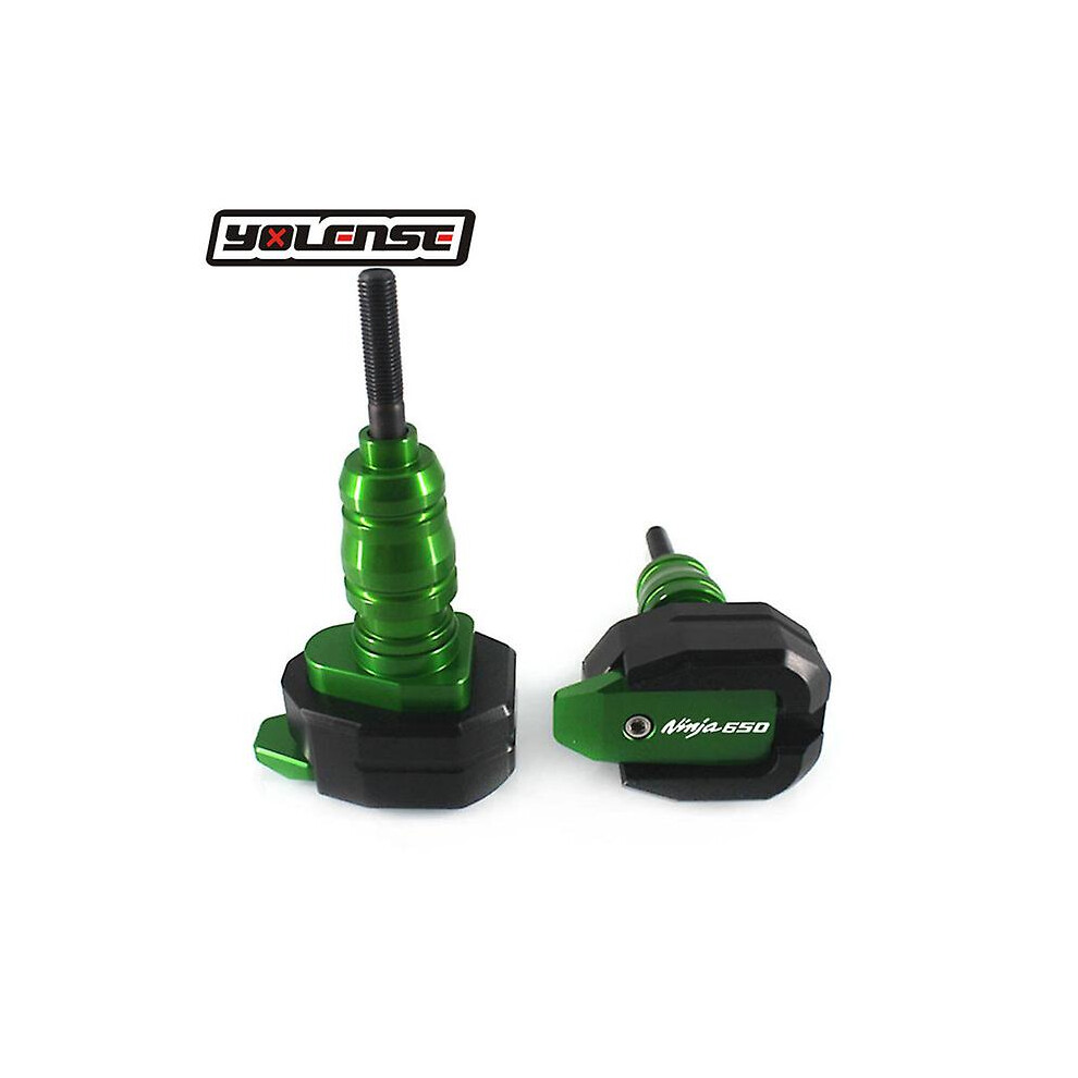 (Green) For Kawasaki Ninja650 Ninja 650 2017-2022 2019 Motorcycle Falling Protection Frame Slider Fairing Guard Anti Crash Pad Protector Green 9152243325127