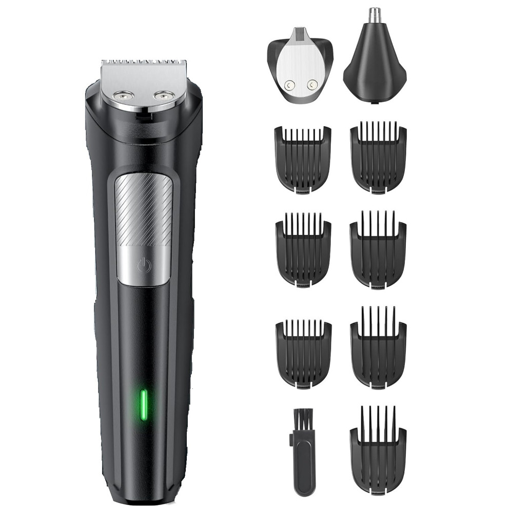 Beard Trimmer Men's Hair trimmer, 9 in 1 Body Trimmer men's kit