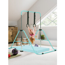 (7?Green) Adjustable Kid Gymnastics Bar Training Bar
