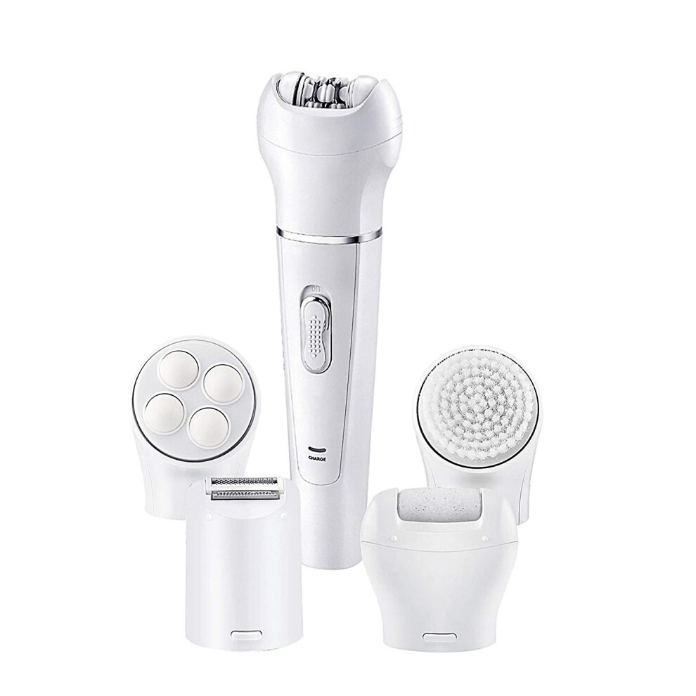 Epilator, Facial Epilation, Hair Remover Shaving, Facial Cleansing, Massage, Womens Shaver,callus Removing With 5 In 1 Waterproof Brush Heads