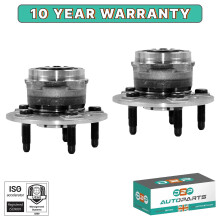 FRONT WHEEL BEARINGS HUB PAIR FOR FOR TESLA MODEL S (5YJS) 1027121.
