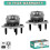 FRONT WHEEL BEARINGS HUB PAIR FOR FOR TESLA MODEL S (5YJS) 1027121. 1