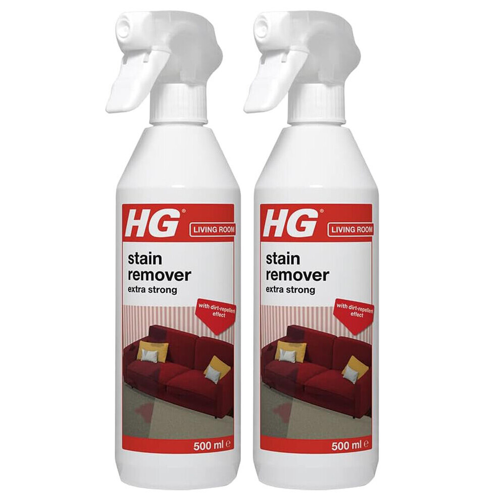 2 x HG Stain Remover Extra Strong Spray - 500ml