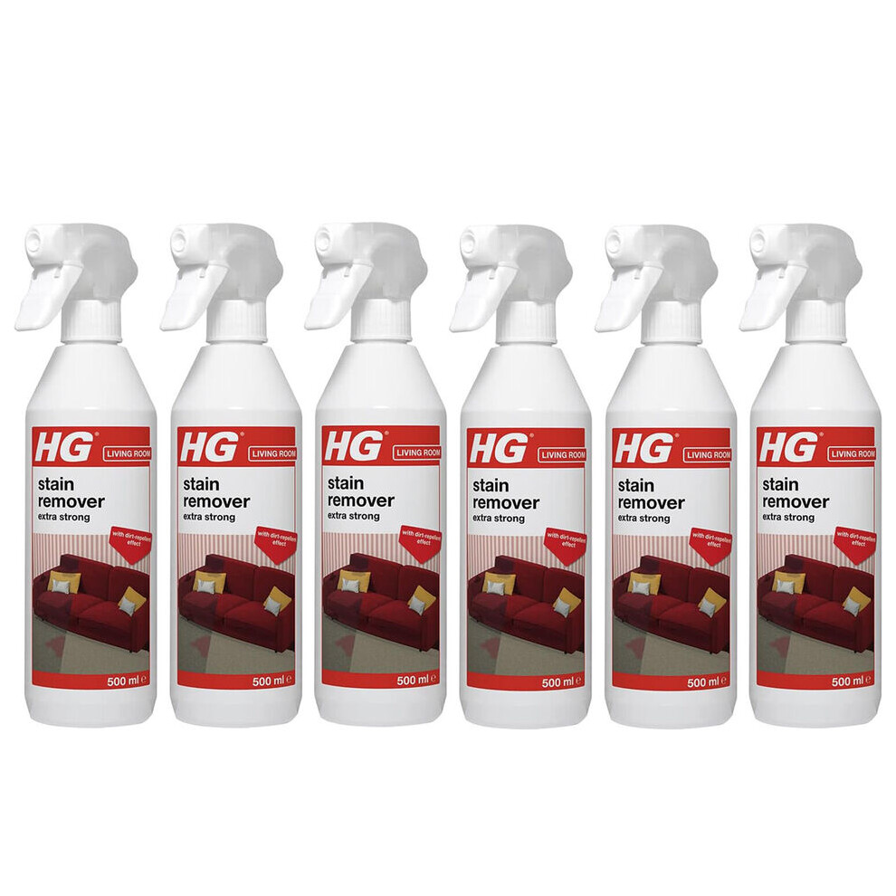 Hg 6 X Stain Remover Extra Strong Spray - 500Ml