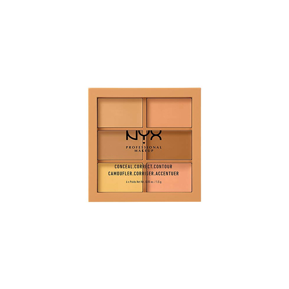 Nyx Professional Makeup Conceal Correct Contour Palette - Medium