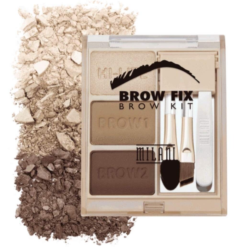 Kit Brow Fix Milani - Couleur de sourcils v?g?talienne et sans cruaut ...