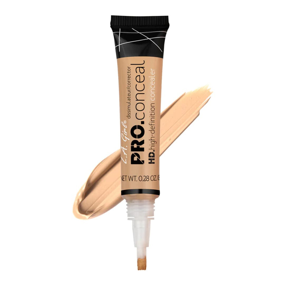 LA Girl Pro Conceal HD concealer, Creamy Beige, 028 Ounce