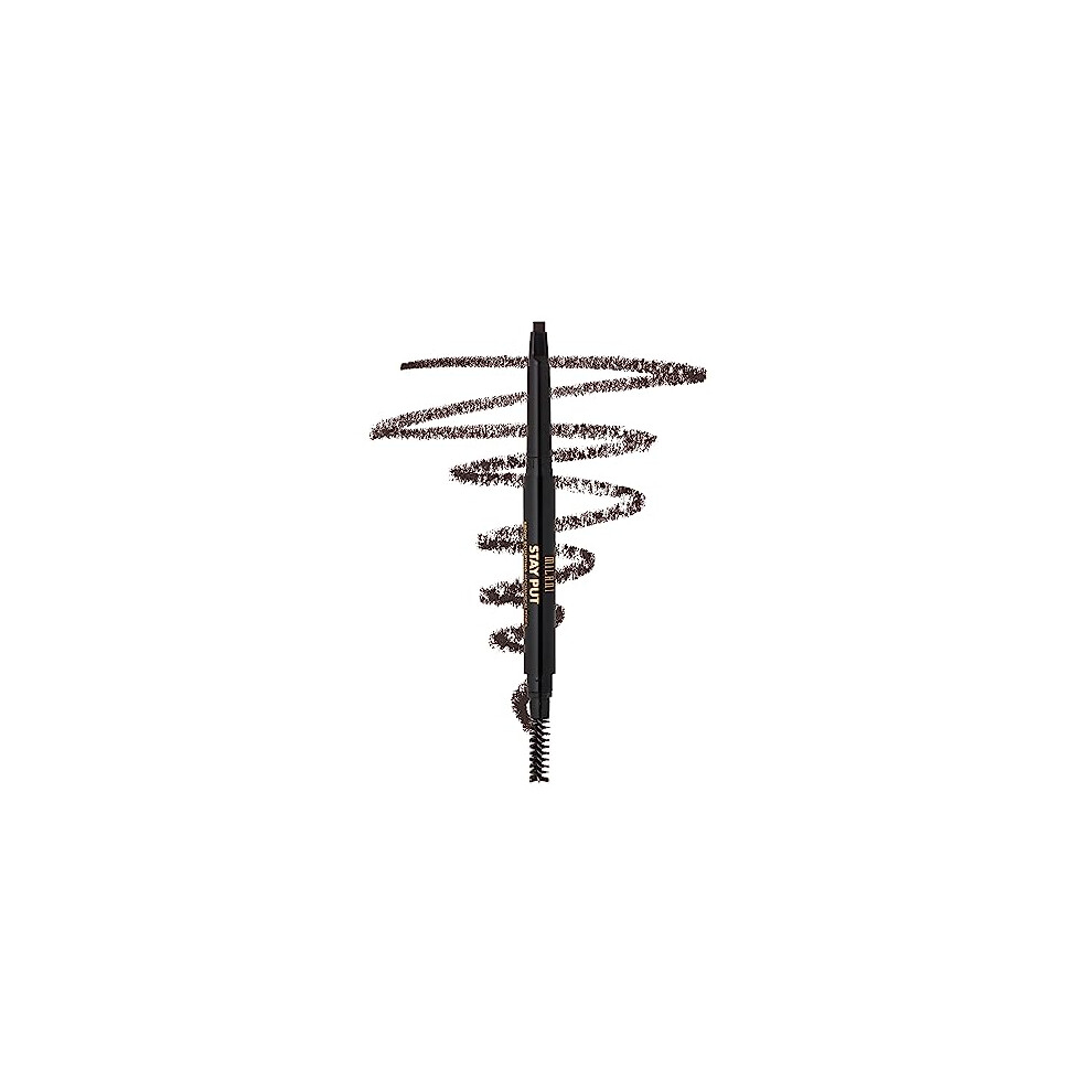 Milani Stay Put Brow Sculpting Mechanical Pencil - Espresso (001 Ounce) cruelty-Free Long-Lasting Eyebrow Pencil that Defines and Shapes Brows