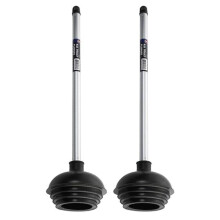 Neiko 60170a toiletstempler | Dual Pack | Patenteret all-vinkeldesign | Meget told | Aluminiumsh?ndtag | Boliger kommerciel og industriel bygning