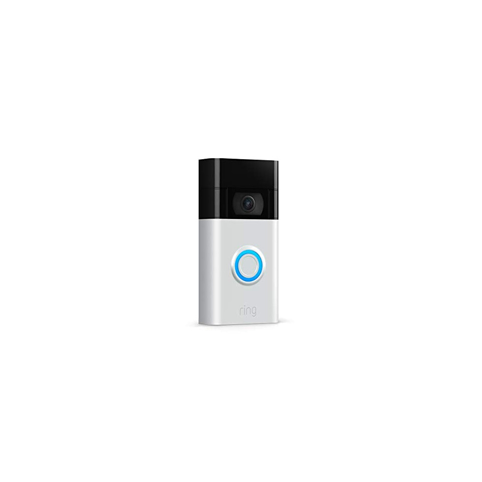 Certified Refurbished Ring Video Doorbell (2nd Gen) by Amazon | Wireless Video Doorbell Security Camera with 1080p HD Video, battery-powered