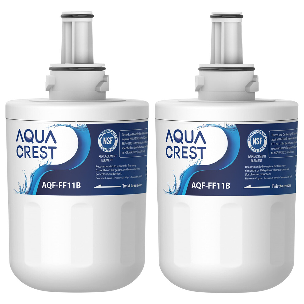Aqua Crest Da29-00003G Fridge Water Filter, Compatible With Samsung Aqua Pure Plus Da29-00003G Da29-00003B Da97-06317A