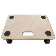 Move-It Platform Dolly With Grip Pads, Heavy-Duty Anti-Slip Transport Roller Trolley For Moving Furniture & Equipment, 180kg Load Capacity