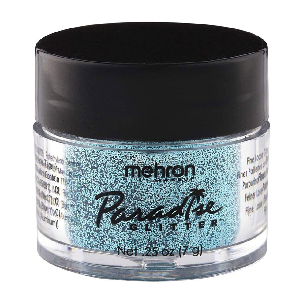 Mehron Makeup Paradise AQ glitter (25 oz) (PASTEL SKY BLUE)