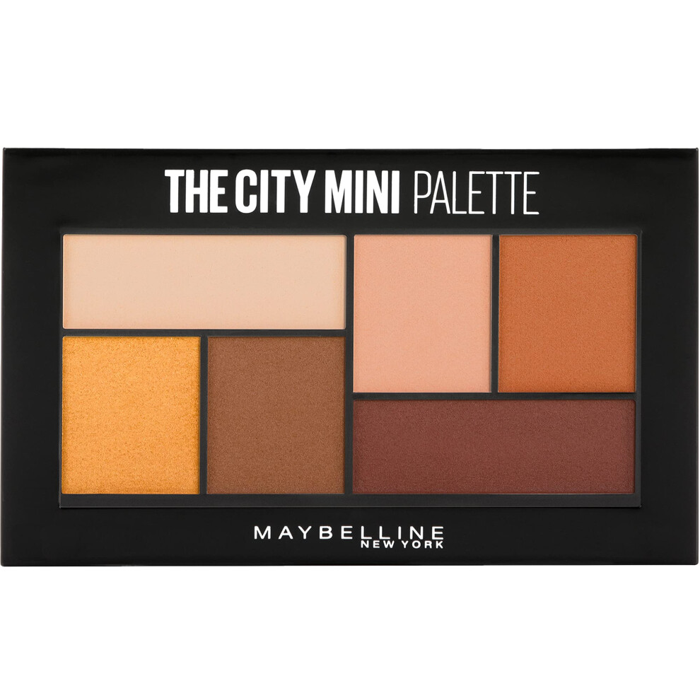 Maybelline New York The City Mini Eyeshadow Palette Makeup, Hi-Rise Sunset, 0.14 oz.