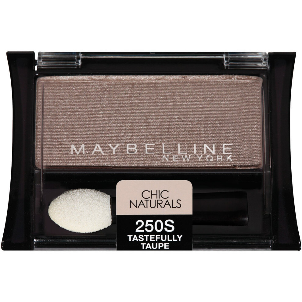 Maybelline New York Expert Wear Eyeshadow Singles, chic Naturals 250s Tastefully Taupe, 009 Ounce