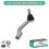 FRONT RIGHT OUTER TRACK TIE ROD END FOR RENAULT KOLEOS. 1