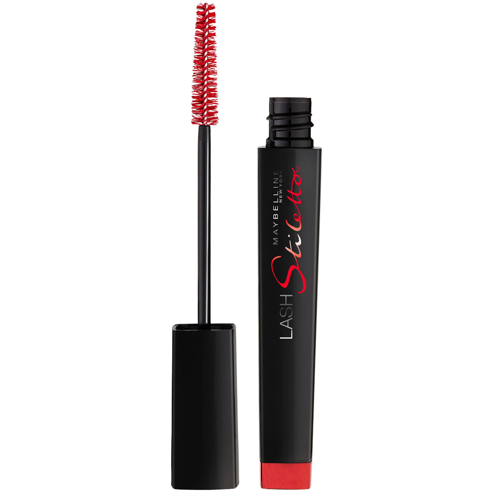 Maybelline New York Lash Stiletto Ultimate Length Washable Mascara, Very Black, 1 count