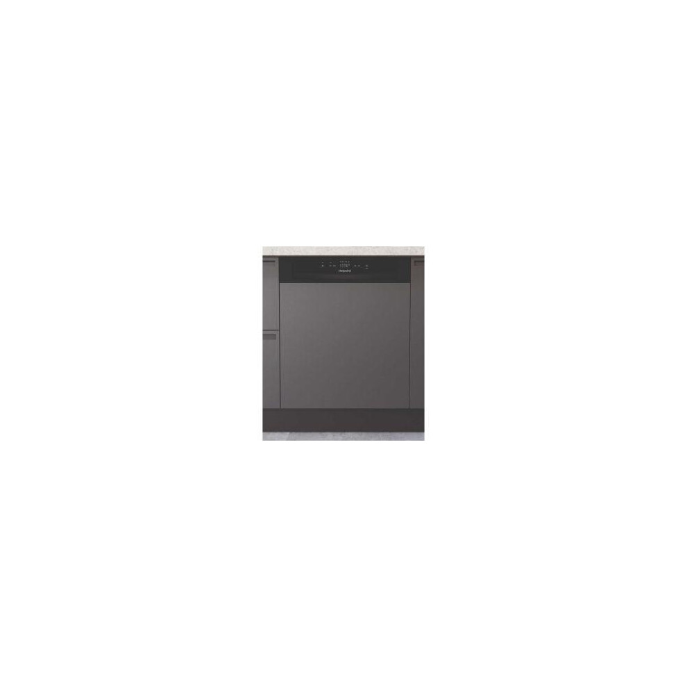 Hotpoint H3BL626BUK Semi-Integrated 14 Place Dishwasher - Black