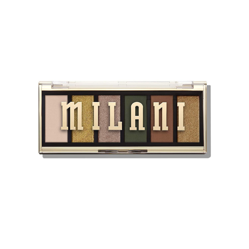 Most Wanted Eyeshadow Palette, 6 cruelty-Free Matte Eyeshadow colors for Long-Lasting Wear (Outlaw Olive)