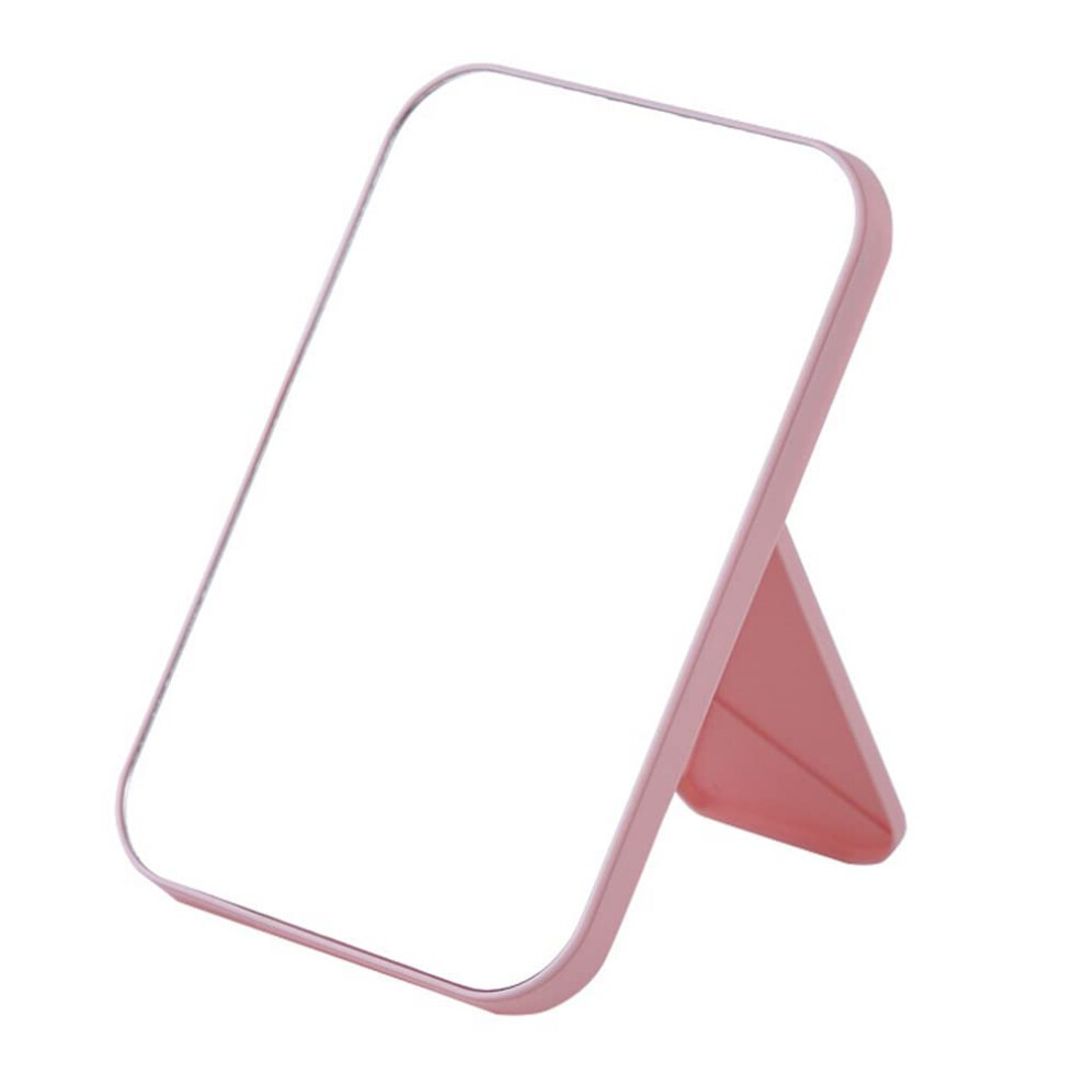 Flyorigin Mirror Super Hd Tabletop Mirror Foldable Bracket Designed Makeup Mirror Hand Free/Handheld Mirror