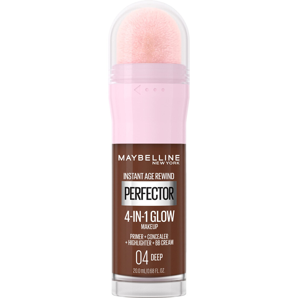 Maybelline New York Instant Age Rewind Instant Perfector 4-In-1 glow Makeup, Deep