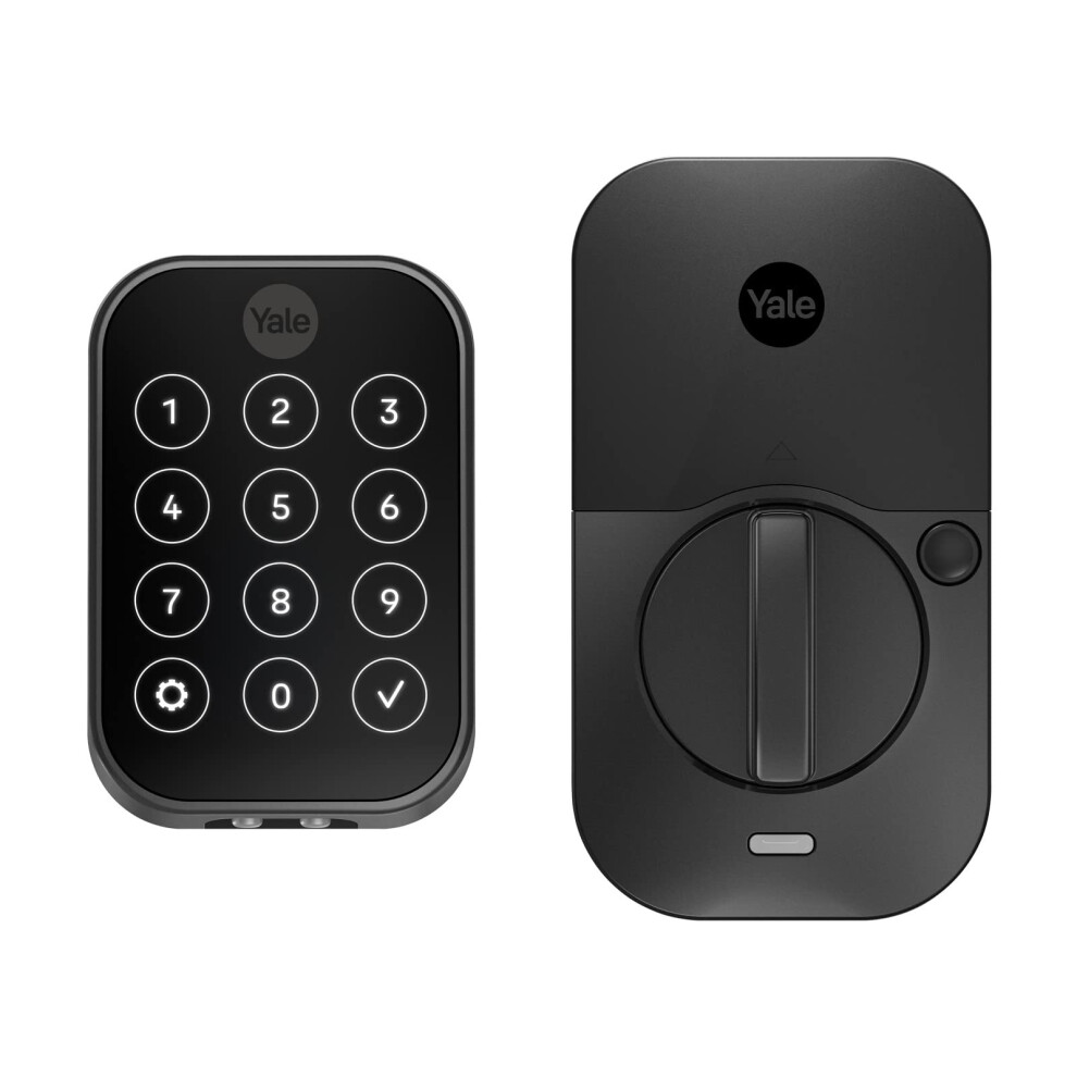 Yale Assure Lock 2 Wi-Fi Smart Lock - Keyless entry with Wi-Fi built-in for remote access - Black Suede