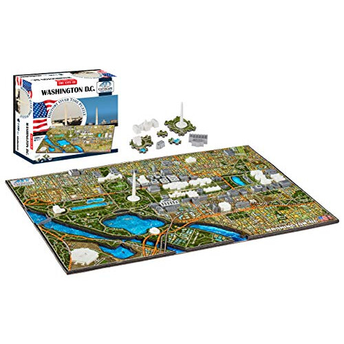 4D Washington DC Skyline Time Puzzle 1