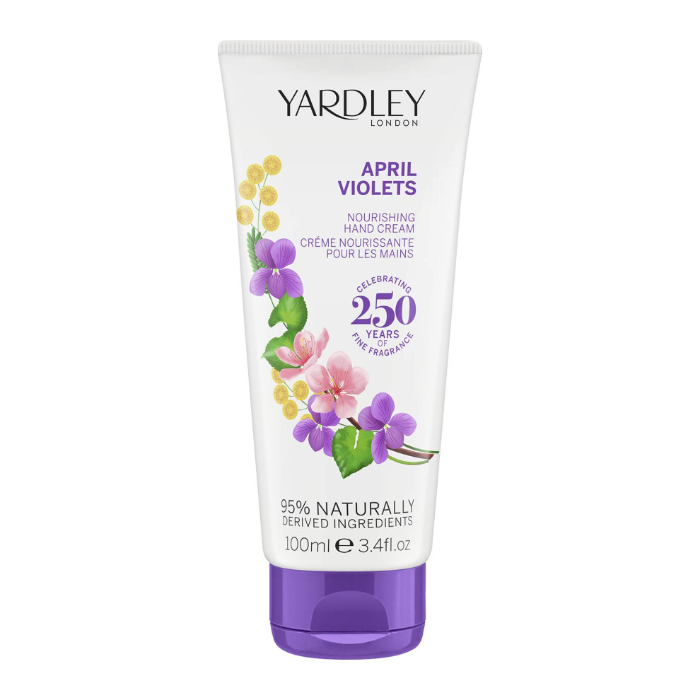 Yardey London April Violets Nourishing Hand cream 34 Oz