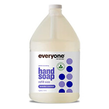 Ricarica Sapone Liquido per Mani, 1 Gallone, Lavanda e Cocco, Detergente Vegetale con Oli Essenziali