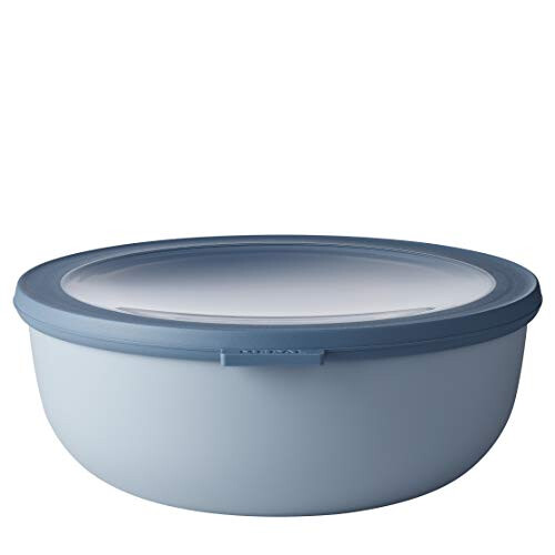 Ciotola multiuso - ROSTI MEPAL - 2,25 L - Blu nordico - Microonde e congelatore - Coperchio trasparente