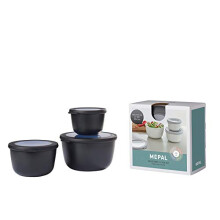 Bol multi-funzione - MEPAL - Cirqula - 3 pezzi (500+1000+2000 ml) - Plastica - Compatibile con microonde