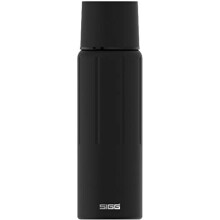 SIgg - Obsidian Insulated Water Bottle - Thermo Flask with cup - Leakproof - Lightweight - BPA Free - 188 Stainless Steel - 37 Oz