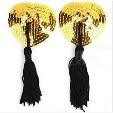 1 Pair Paste Breast Stickers Heart Hand Round Disposable Self-adhesive Cloth Breast Pasties Pad Nipple Cover Bra