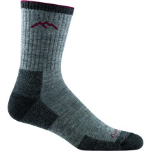 Calzini da Escursionista Darn Tough Uomo Micro Crew Midweight con Cuscinetto (Stile 1466) - Charcoal, X-Large