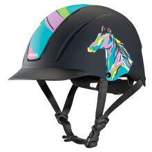 Troxel Spirit Casque d'quitation couverture complte, profil bas, rglable, quipement d'quitation de scurit, taille M (7 - 7-3/8) Poney Po