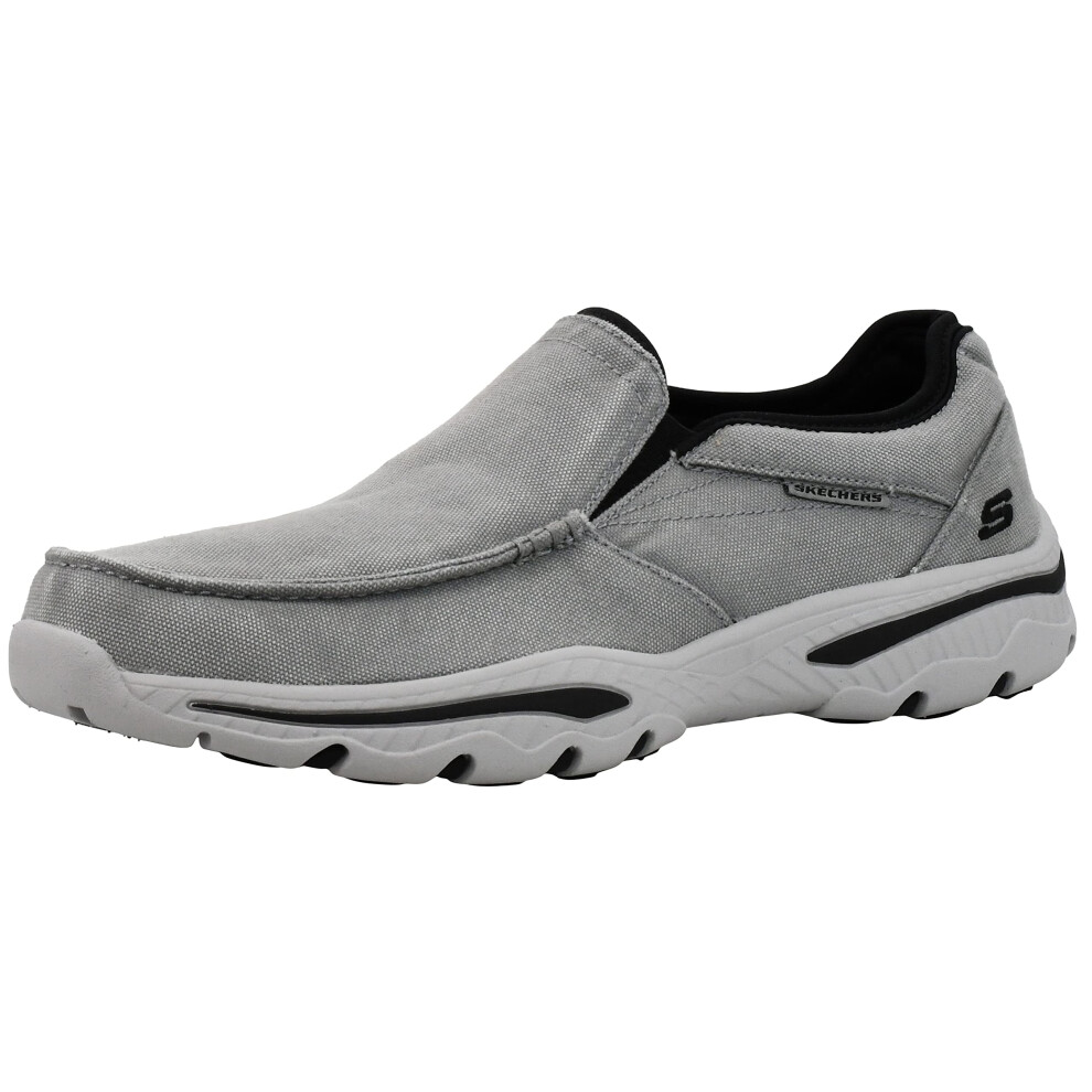 Skechers Mens Relaxed Fit-creston-Moseco Loafer greyBlack 14