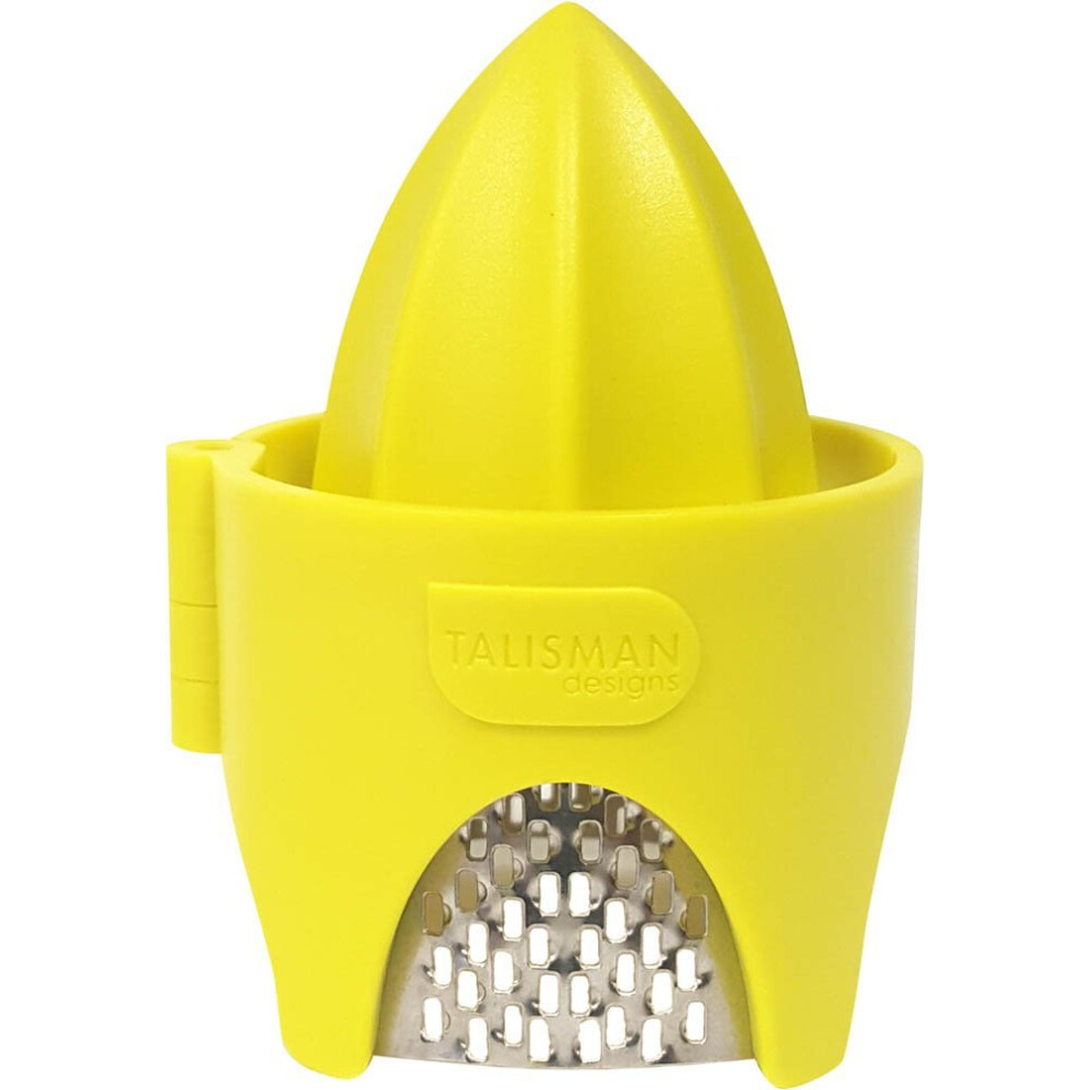Talisman Designs Citrus Zester & Reamer | Orange Lemon & Lime Zester |
