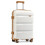 (cream, 20 inch) 20/24/28 Inch PP Hard Shell Suitcase With TSA Lock 6