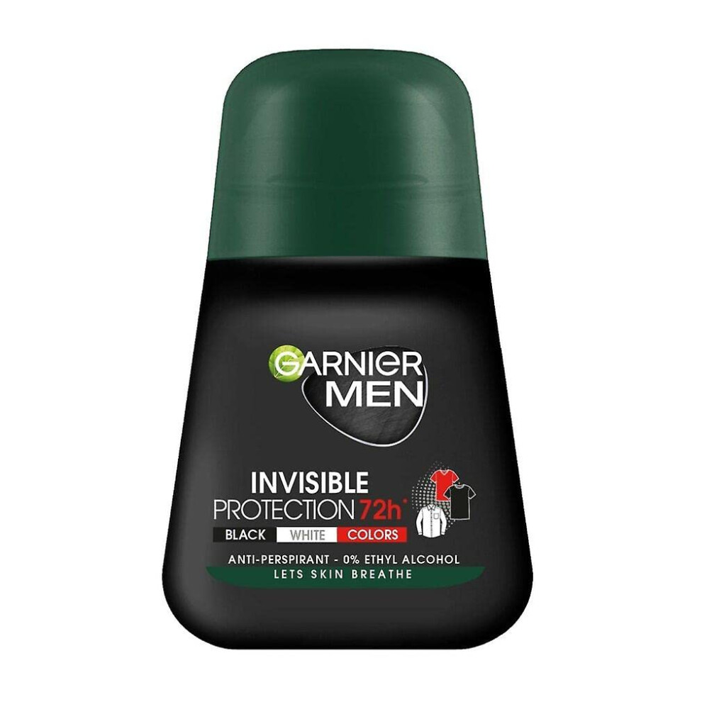 garnier Men Invisible Anti-Perspirant Roll-On 50 ml 17 fl oz