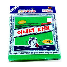 GOLDSANGSA Songwol exfoliacn uter ky do k pela 4 ks (zelen ) na odumret poko ku