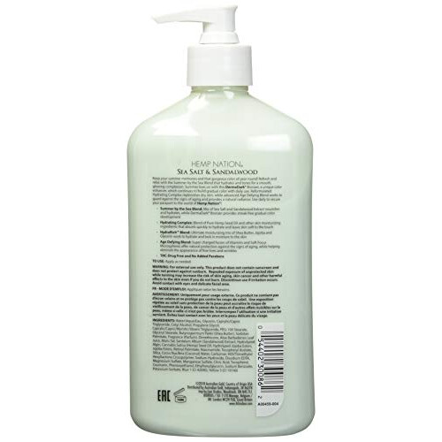 Australian Gold Hemp Nation Αλάτι Θάλασσας & Σανταλόξυλο (18 fl. oz / 535 mL), Ενυδατικός Επέκταση Μαυρίσματος 1